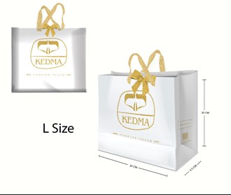 Kdm - Paper Bag - Big - 1 Carton/50 Pcs